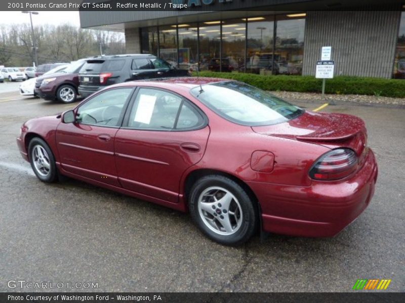 Redfire Metallic / Taupe 2001 Pontiac Grand Prix GT Sedan