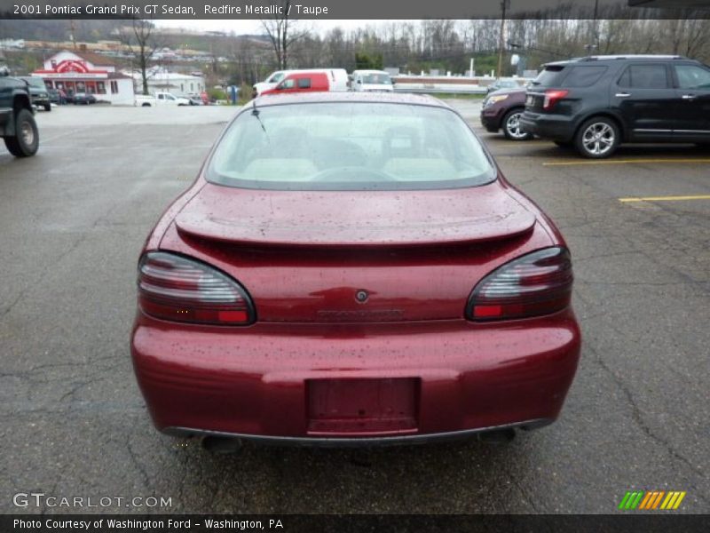 Redfire Metallic / Taupe 2001 Pontiac Grand Prix GT Sedan