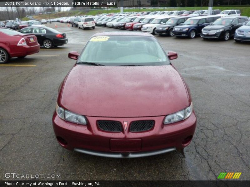 Redfire Metallic / Taupe 2001 Pontiac Grand Prix GT Sedan