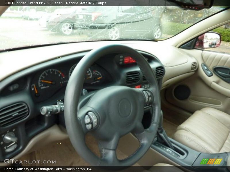 Redfire Metallic / Taupe 2001 Pontiac Grand Prix GT Sedan