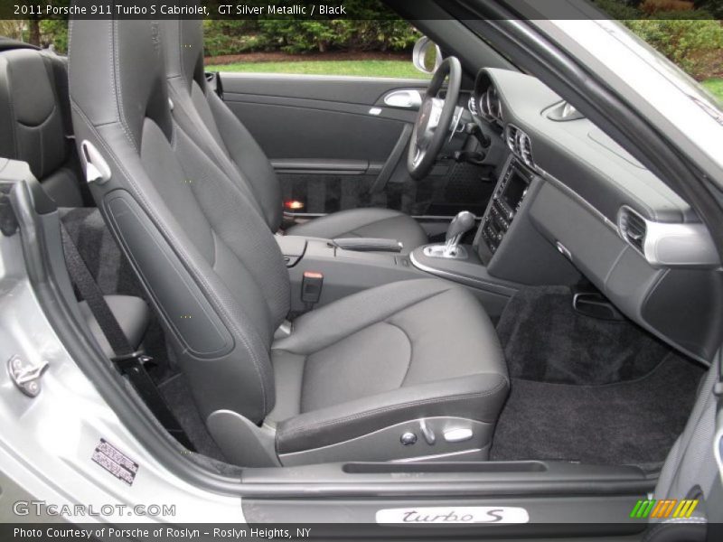  2011 911 Turbo S Cabriolet Black Interior