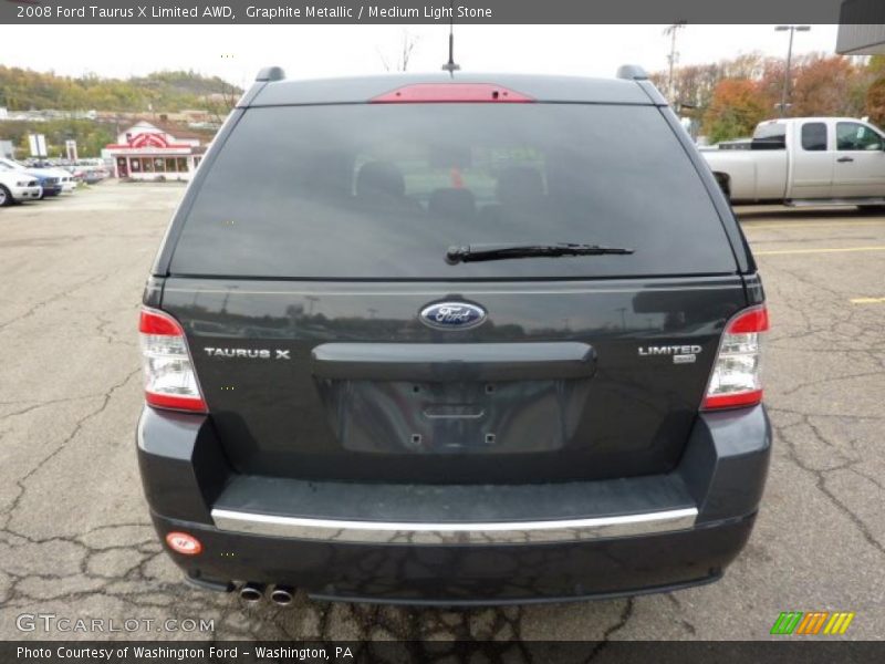 Graphite Metallic / Medium Light Stone 2008 Ford Taurus X Limited AWD