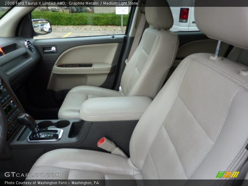 Graphite Metallic / Medium Light Stone 2008 Ford Taurus X Limited AWD