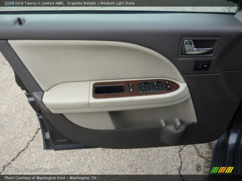 Graphite Metallic / Medium Light Stone 2008 Ford Taurus X Limited AWD