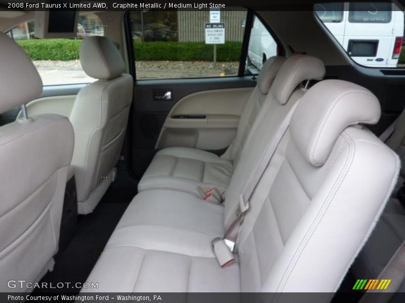 Graphite Metallic / Medium Light Stone 2008 Ford Taurus X Limited AWD