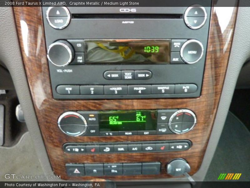 Graphite Metallic / Medium Light Stone 2008 Ford Taurus X Limited AWD