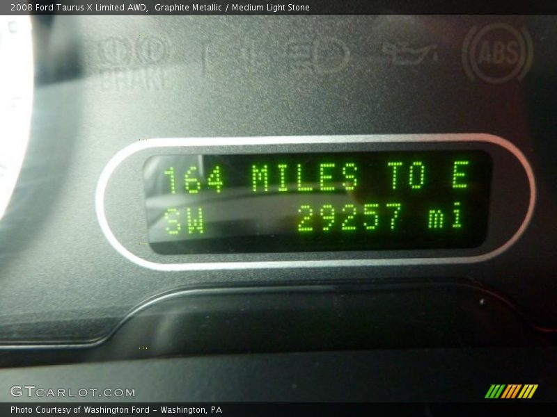 Graphite Metallic / Medium Light Stone 2008 Ford Taurus X Limited AWD