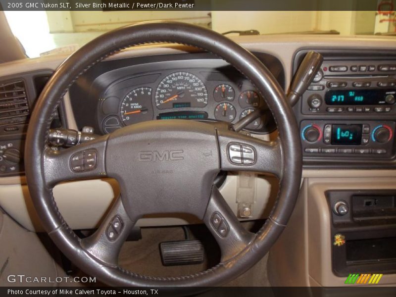 Silver Birch Metallic / Pewter/Dark Pewter 2005 GMC Yukon SLT