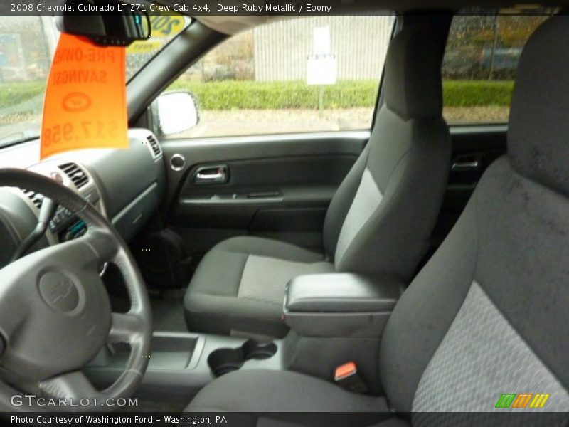 Deep Ruby Metallic / Ebony 2008 Chevrolet Colorado LT Z71 Crew Cab 4x4