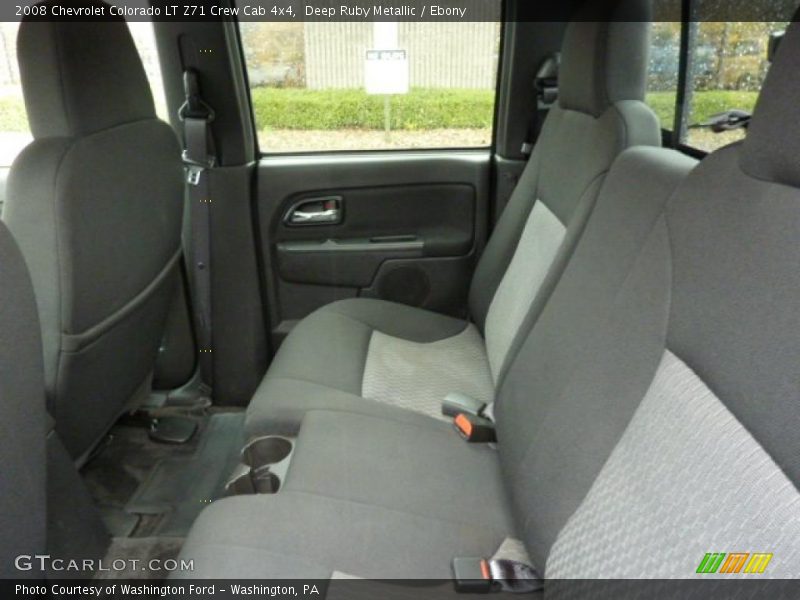 Deep Ruby Metallic / Ebony 2008 Chevrolet Colorado LT Z71 Crew Cab 4x4