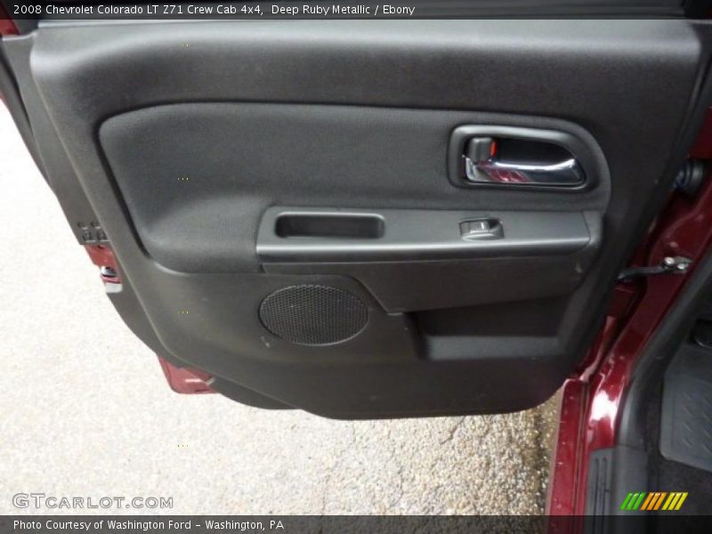 Deep Ruby Metallic / Ebony 2008 Chevrolet Colorado LT Z71 Crew Cab 4x4