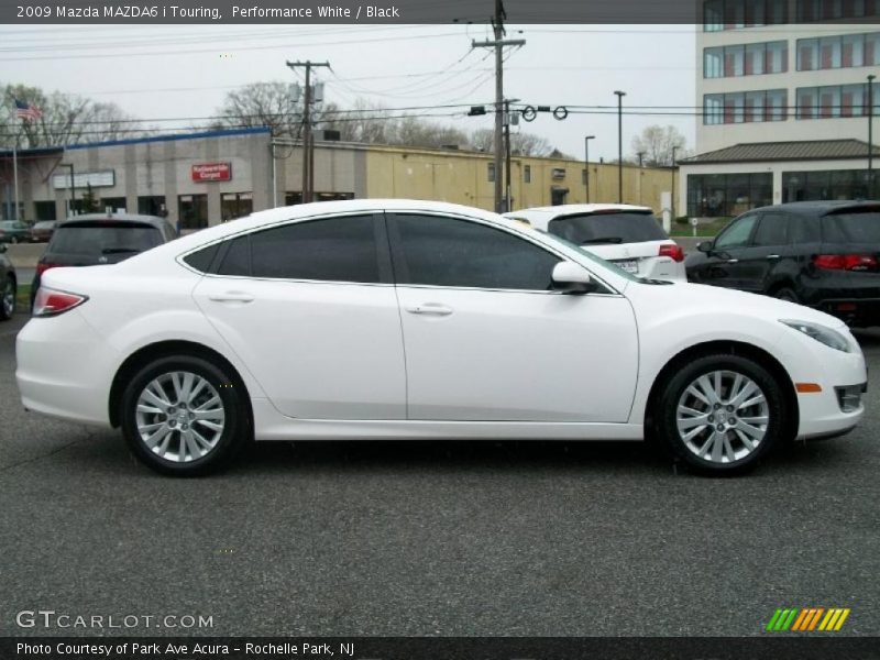 Performance White / Black 2009 Mazda MAZDA6 i Touring