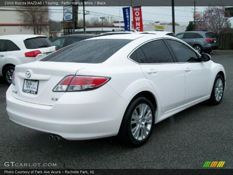 Performance White / Black 2009 Mazda MAZDA6 i Touring