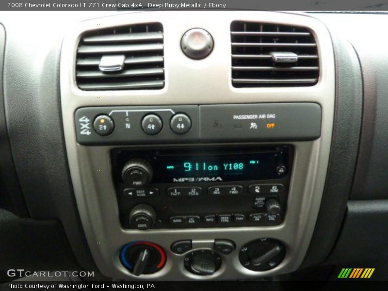 Deep Ruby Metallic / Ebony 2008 Chevrolet Colorado LT Z71 Crew Cab 4x4
