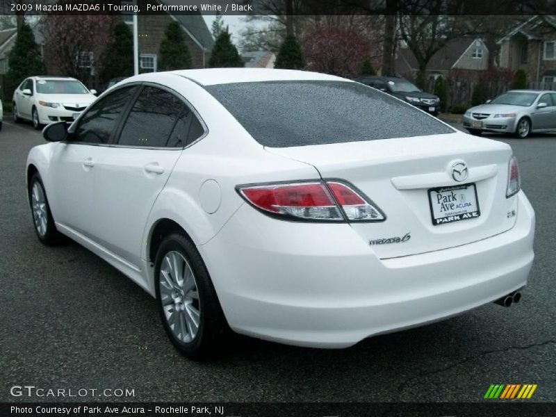 Performance White / Black 2009 Mazda MAZDA6 i Touring