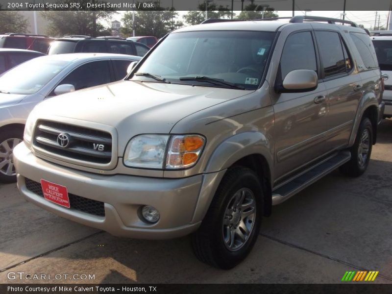 Desert Sand Mica / Oak 2004 Toyota Sequoia SR5