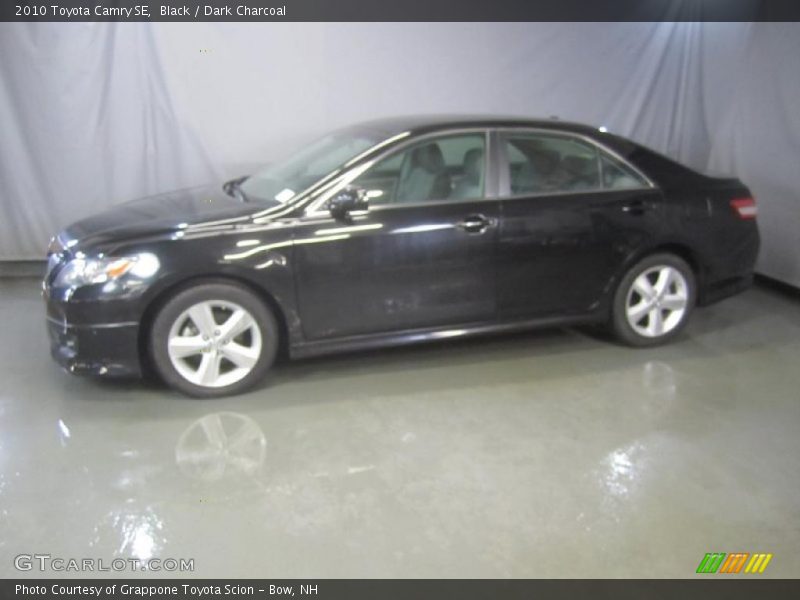 Black / Dark Charcoal 2010 Toyota Camry SE