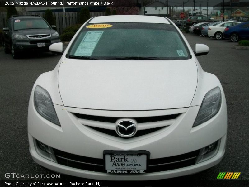 Performance White / Black 2009 Mazda MAZDA6 i Touring