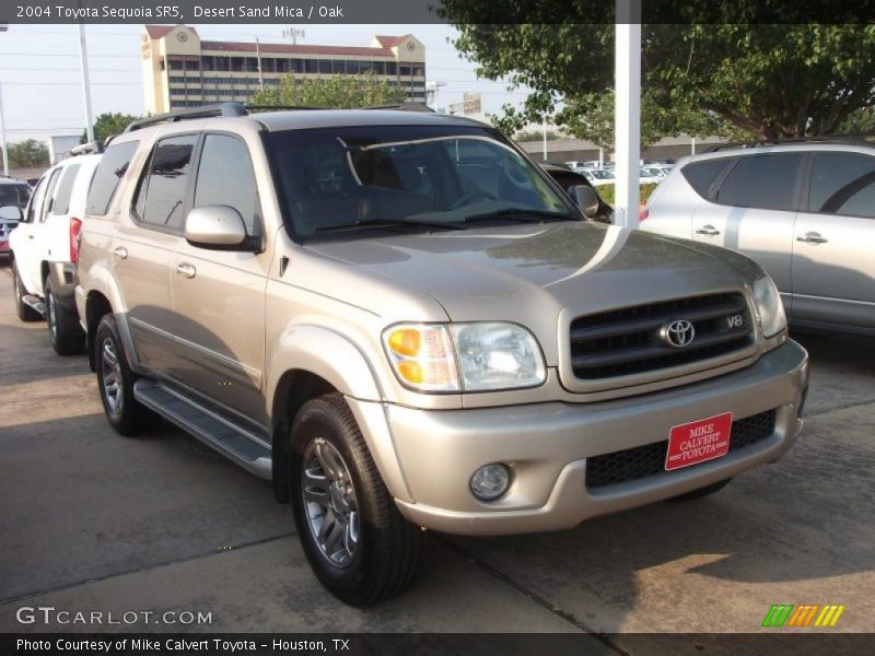 Desert Sand Mica / Oak 2004 Toyota Sequoia SR5