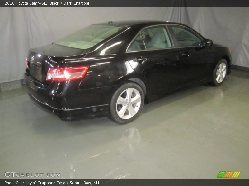 Black / Dark Charcoal 2010 Toyota Camry SE