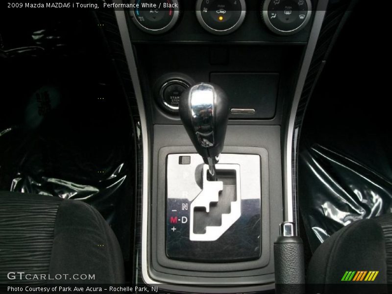 Performance White / Black 2009 Mazda MAZDA6 i Touring