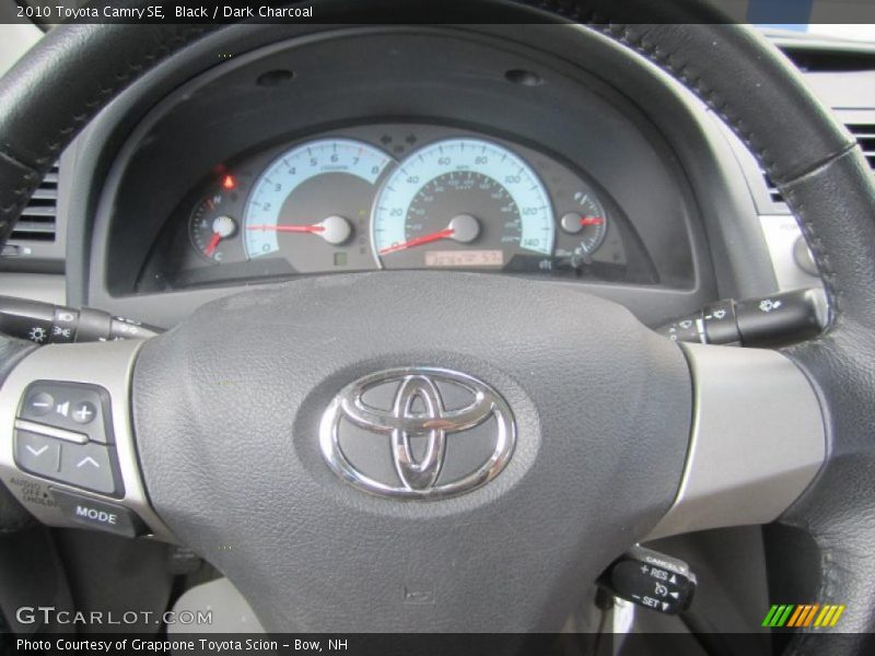 Black / Dark Charcoal 2010 Toyota Camry SE