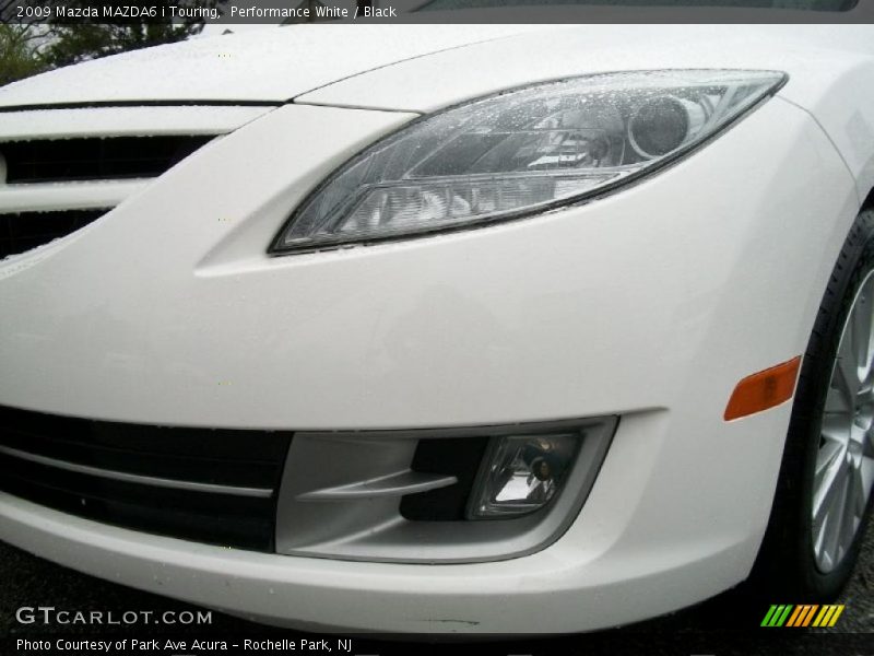 Performance White / Black 2009 Mazda MAZDA6 i Touring