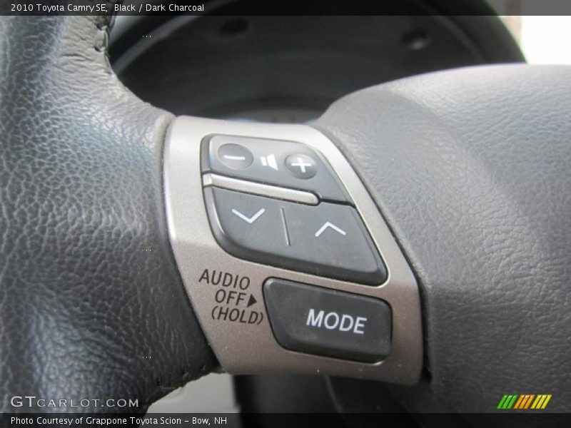 Black / Dark Charcoal 2010 Toyota Camry SE