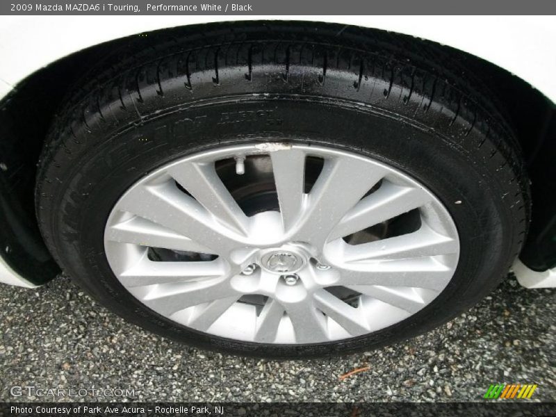 Performance White / Black 2009 Mazda MAZDA6 i Touring