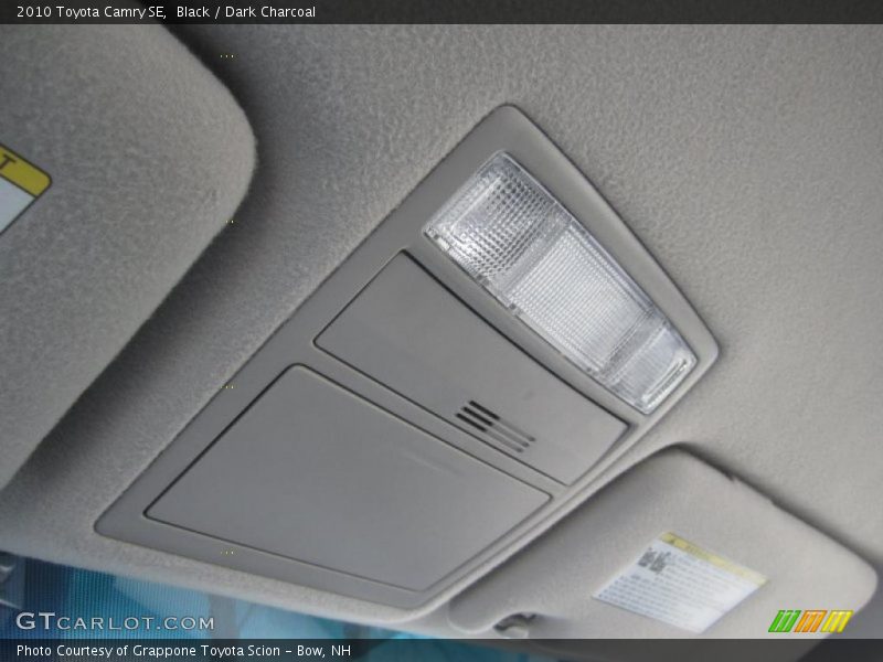 Black / Dark Charcoal 2010 Toyota Camry SE