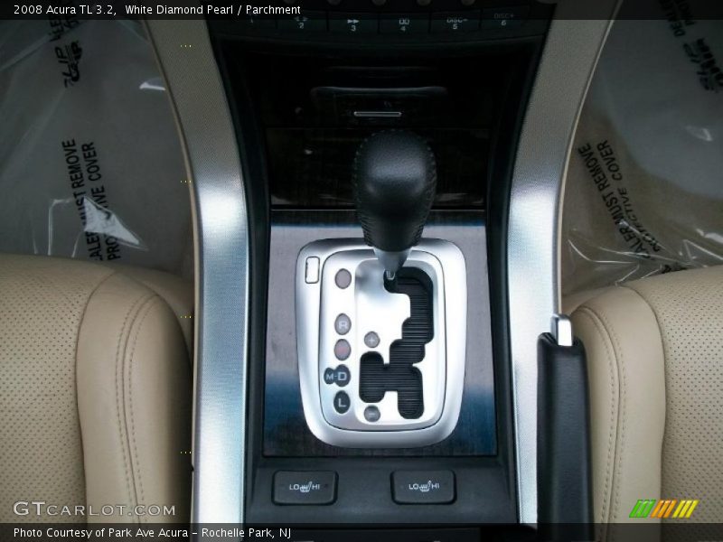 White Diamond Pearl / Parchment 2008 Acura TL 3.2