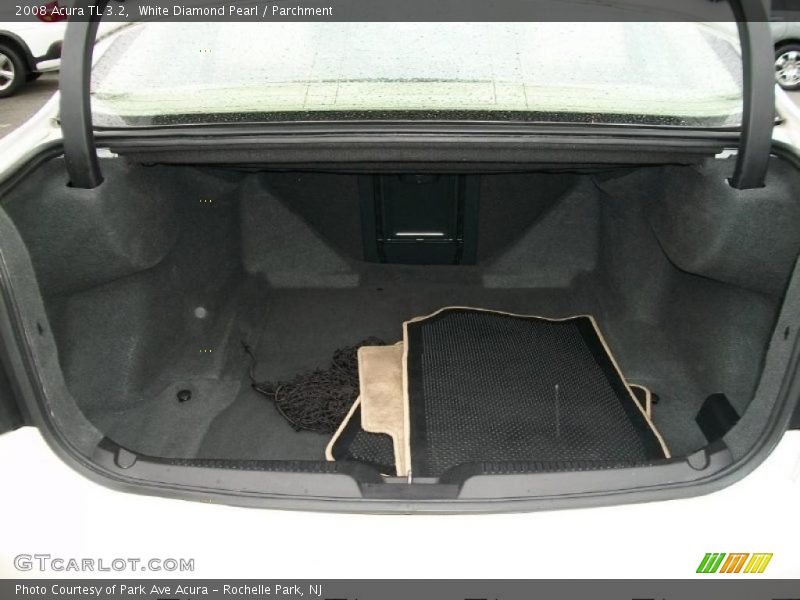 White Diamond Pearl / Parchment 2008 Acura TL 3.2