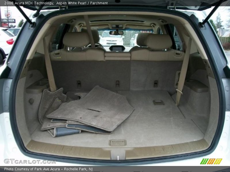 Aspen White Pearl / Parchment 2008 Acura MDX Technology