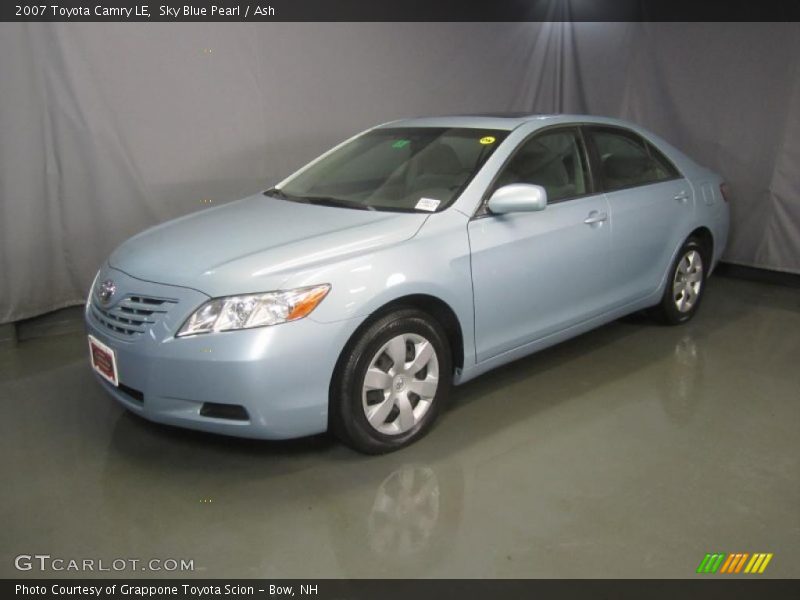 Sky Blue Pearl / Ash 2007 Toyota Camry LE