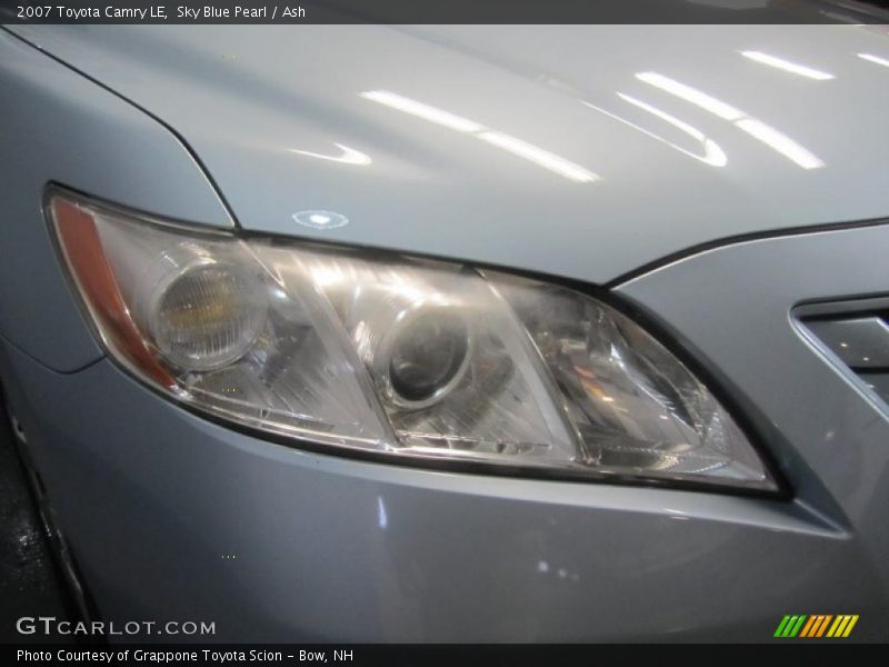 Sky Blue Pearl / Ash 2007 Toyota Camry LE
