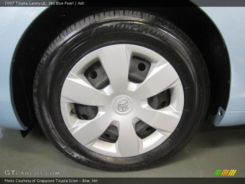 Sky Blue Pearl / Ash 2007 Toyota Camry LE