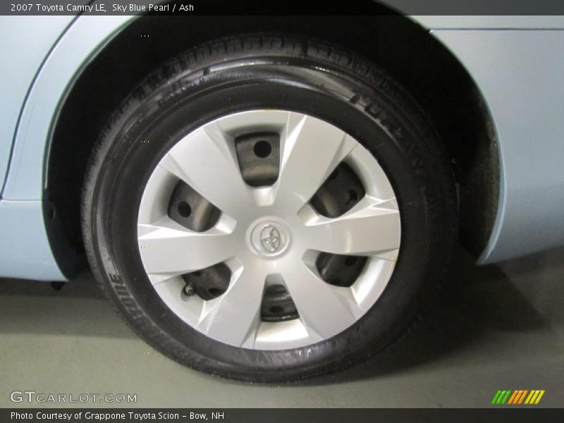 Sky Blue Pearl / Ash 2007 Toyota Camry LE