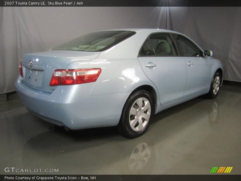 Sky Blue Pearl / Ash 2007 Toyota Camry LE