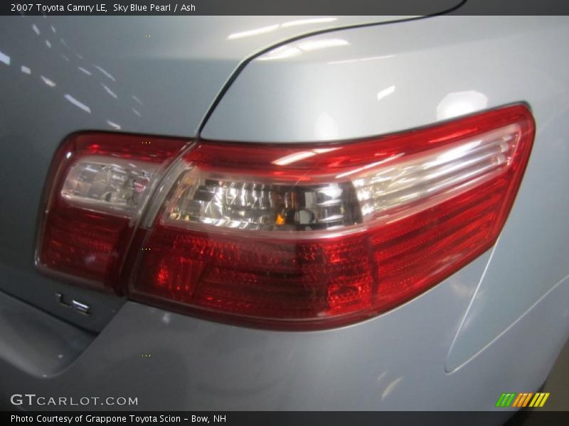 Sky Blue Pearl / Ash 2007 Toyota Camry LE