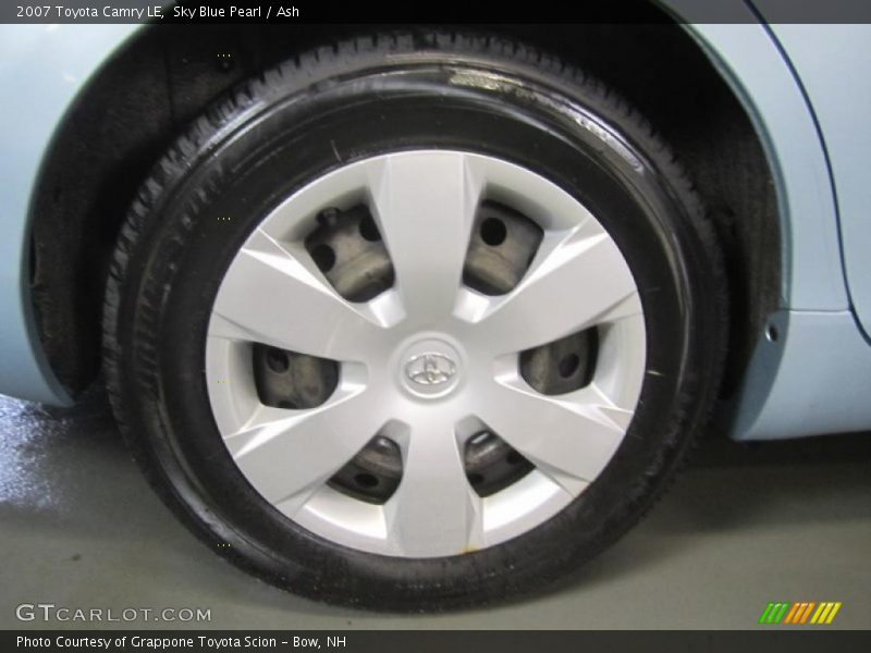 Sky Blue Pearl / Ash 2007 Toyota Camry LE