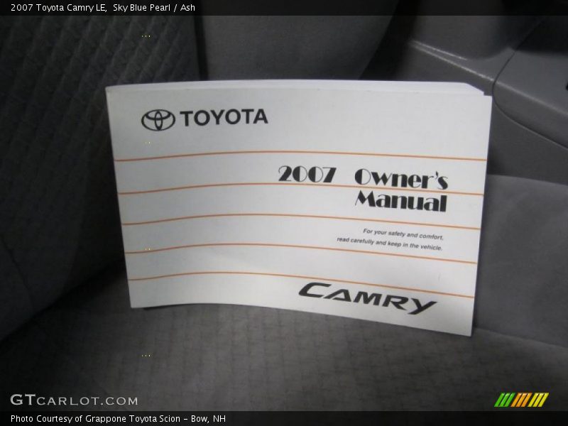 Sky Blue Pearl / Ash 2007 Toyota Camry LE