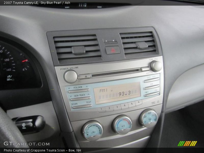 Sky Blue Pearl / Ash 2007 Toyota Camry LE