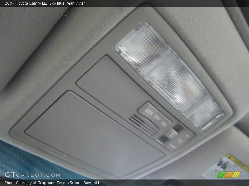 Sky Blue Pearl / Ash 2007 Toyota Camry LE
