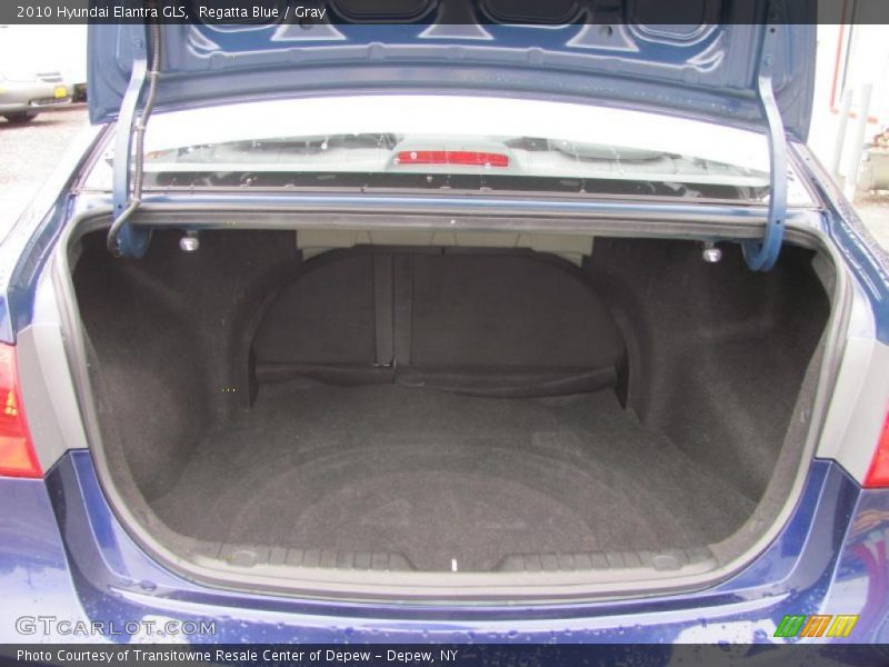 Regatta Blue / Gray 2010 Hyundai Elantra GLS