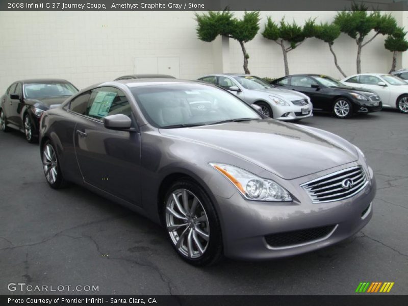  2008 G 37 Journey Coupe Amethyst Graphite Gray