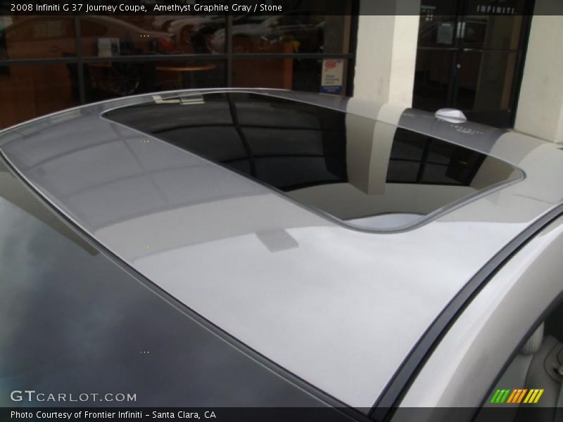 Sunroof of 2008 G 37 Journey Coupe