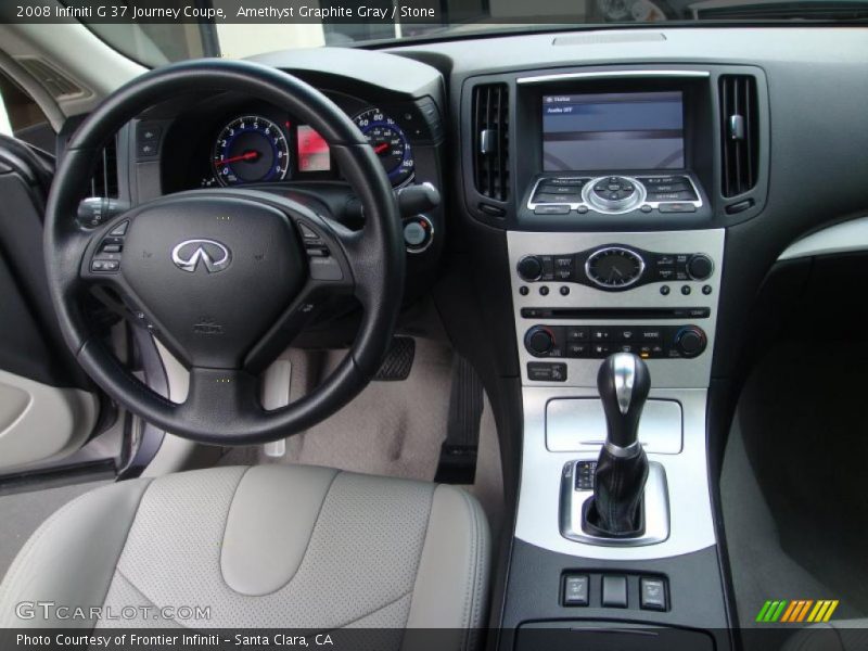 Dashboard of 2008 G 37 Journey Coupe