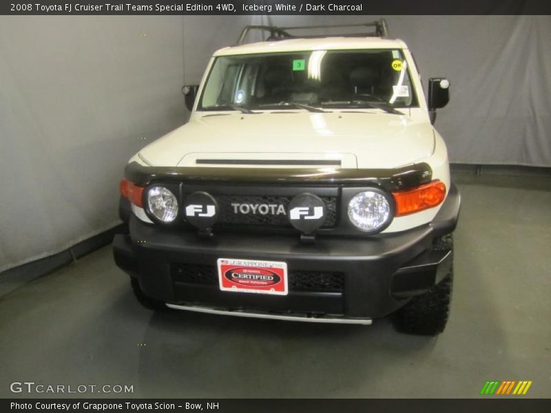 Iceberg White / Dark Charcoal 2008 Toyota FJ Cruiser Trail Teams Special Edition 4WD