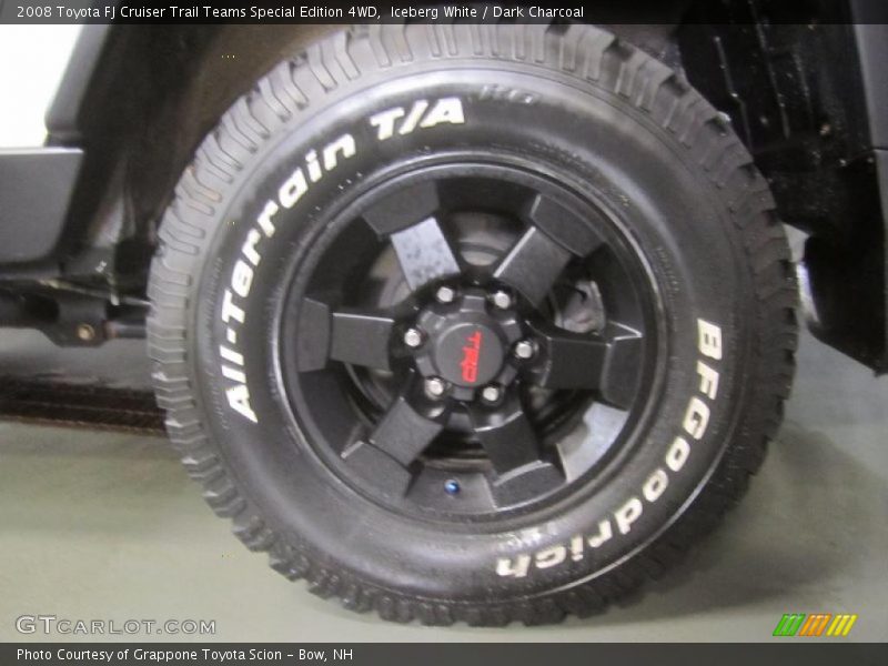 Iceberg White / Dark Charcoal 2008 Toyota FJ Cruiser Trail Teams Special Edition 4WD