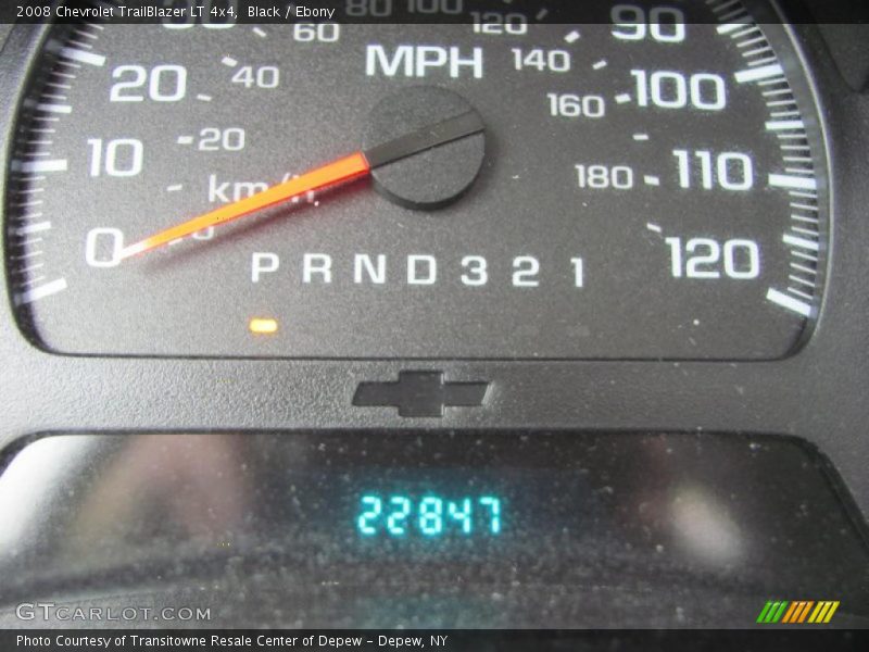 Black / Ebony 2008 Chevrolet TrailBlazer LT 4x4